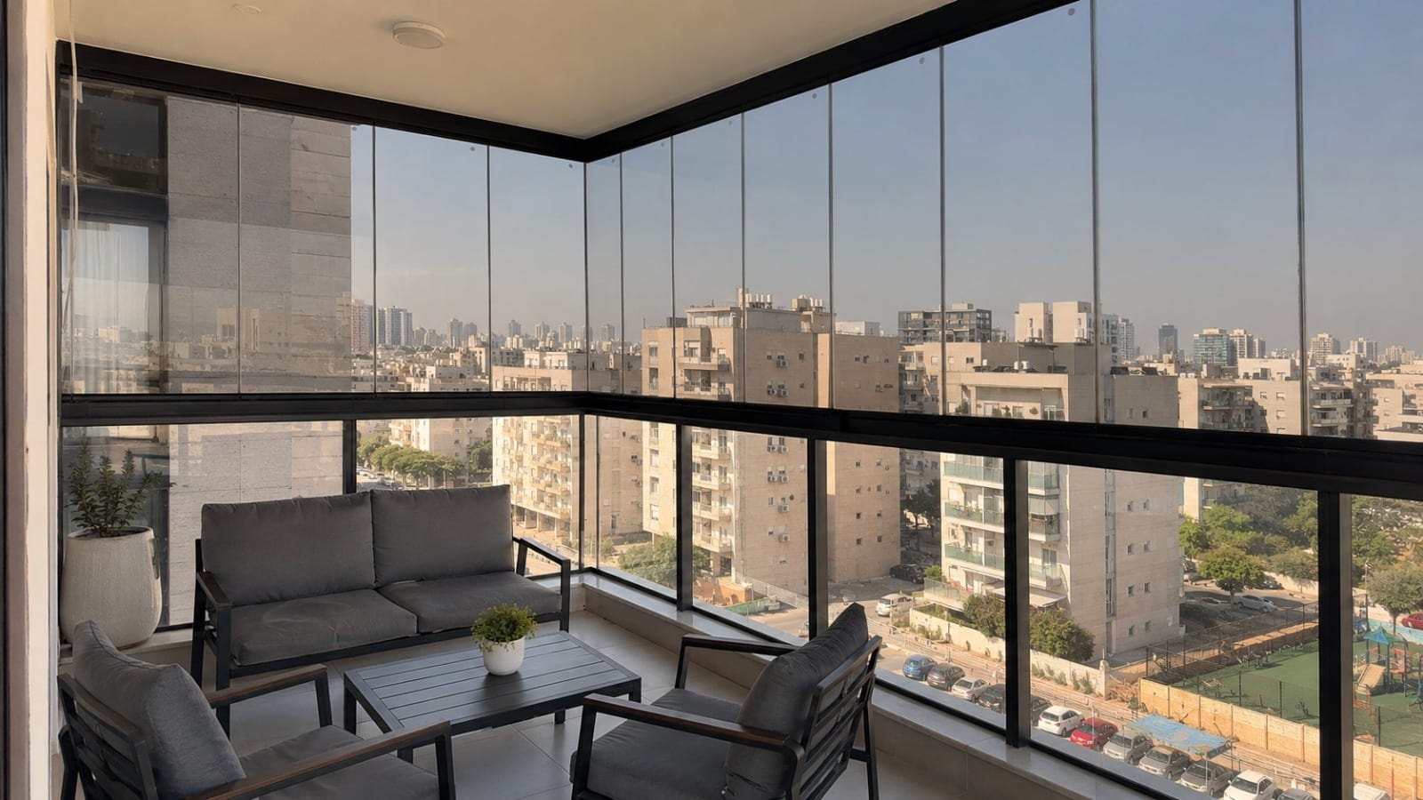 זכוכיות נאספות — רביב-ים פתרונות הצללה